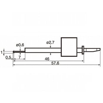 ACCRETECHS-CREST/S5000/S3000/SNEX 替换测量探头（用于测量极小孔的测量探头）东京精密DM48514